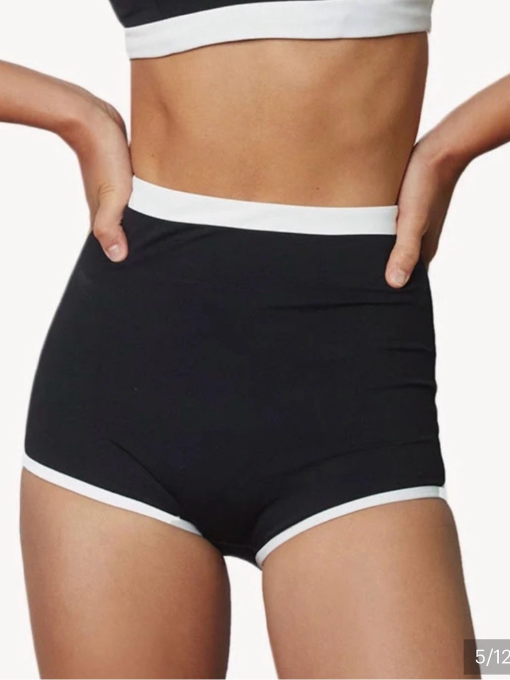 It’s Now Cool / Free People High-Waist Surf Swim Shortie